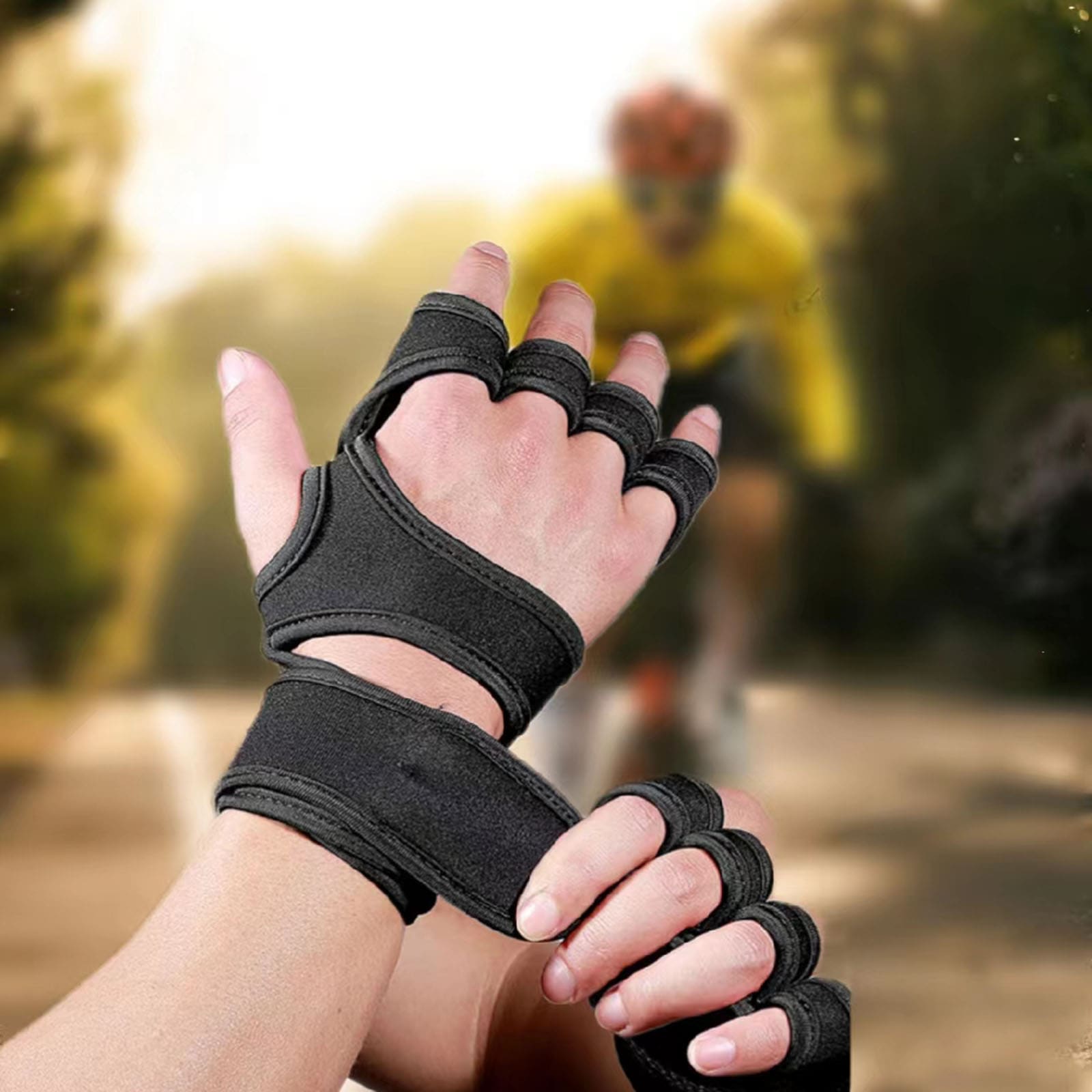 Weightlifting Gloves - 1 pasang sarung tangan olahraga cross