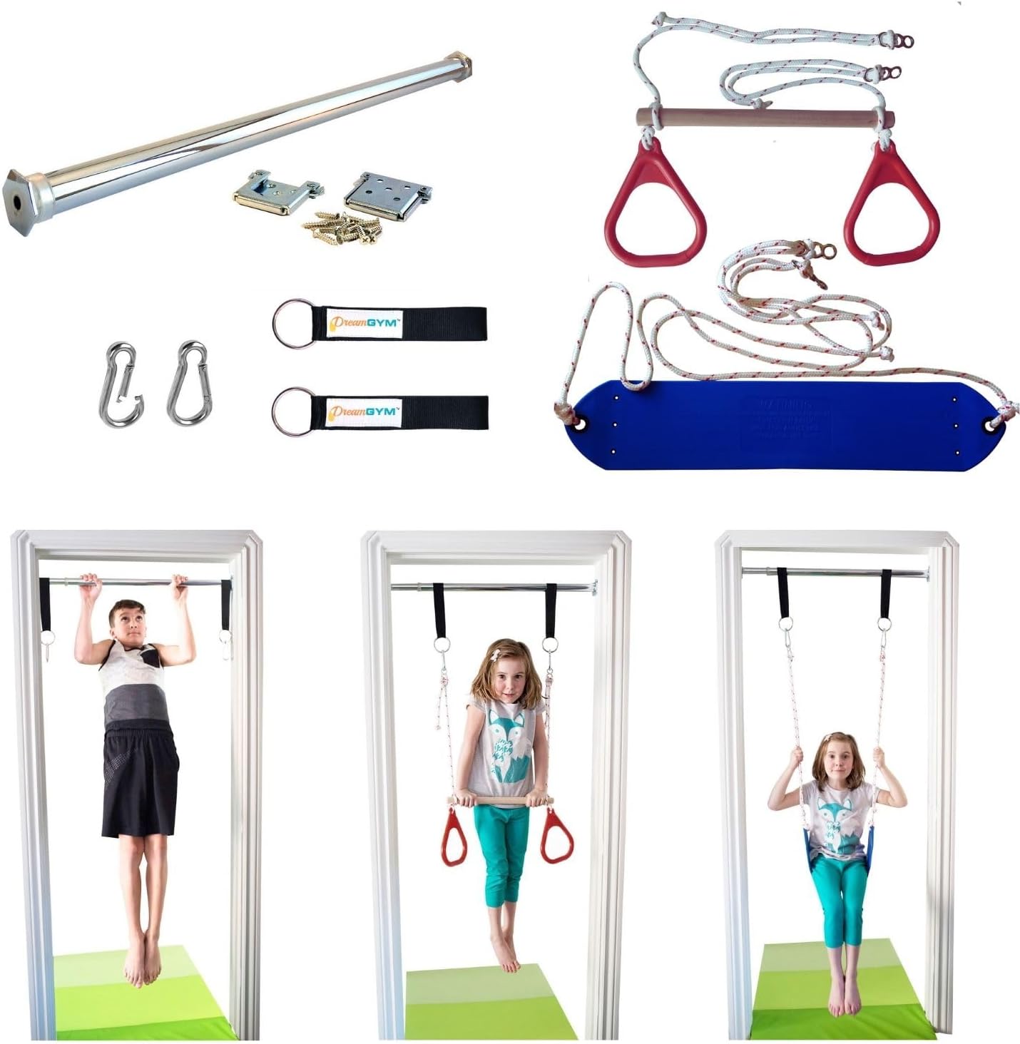 Set Ayunan Dalam Ruangan untuk - Gymnastic Ring ulasan dan harga