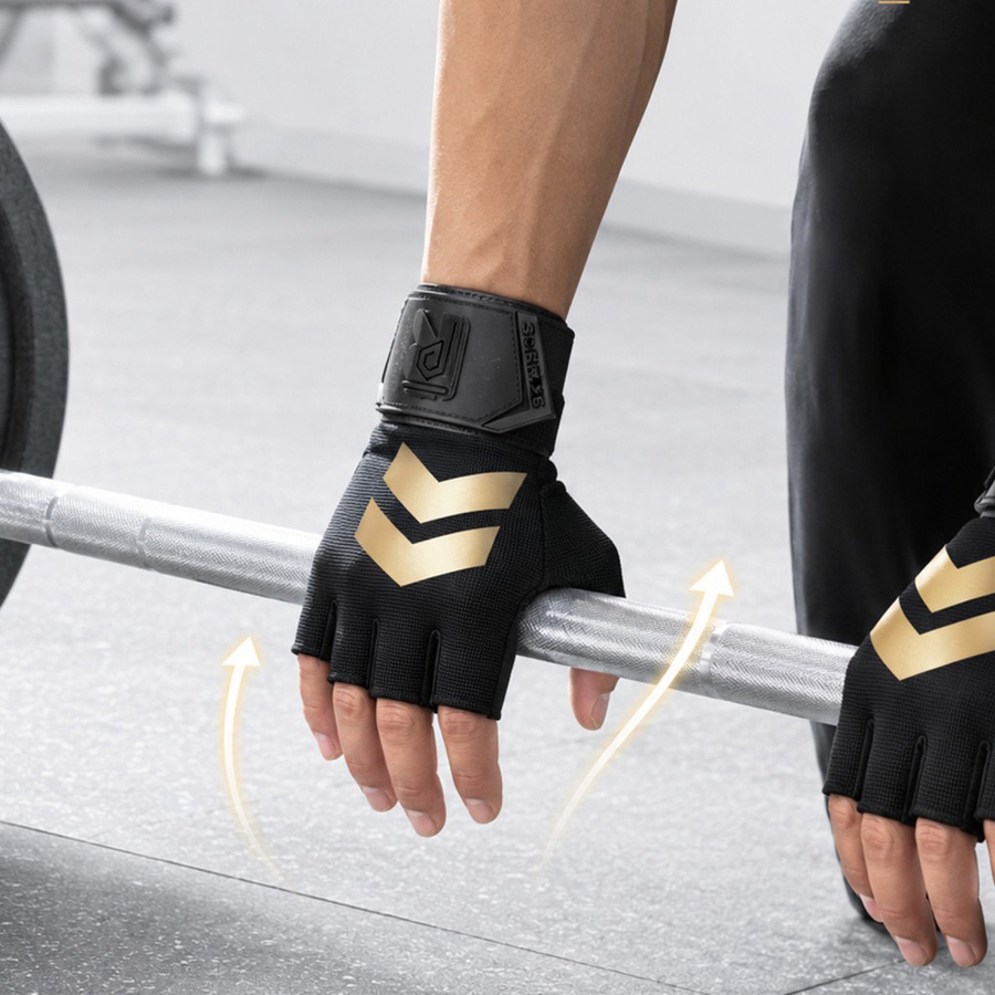Sarung tangan fitness setengah - Weightlifting Gloves ulasan dan harga
