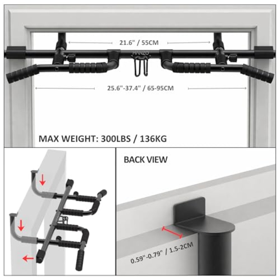 Set Bar Pull Up untuk Pintu de - Pull Up Bar ulasan dan harga