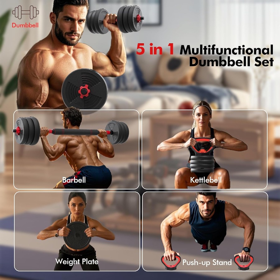 Set Dumbbell yang Dapat Disesu - Kettlebell ulasan dan harga