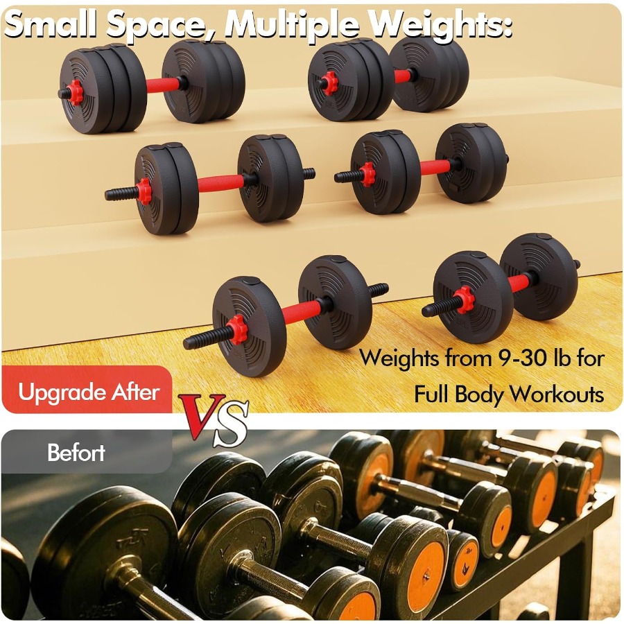 Set Dumbbell yang Dapat Disesu - Kettlebell ulasan dan harga